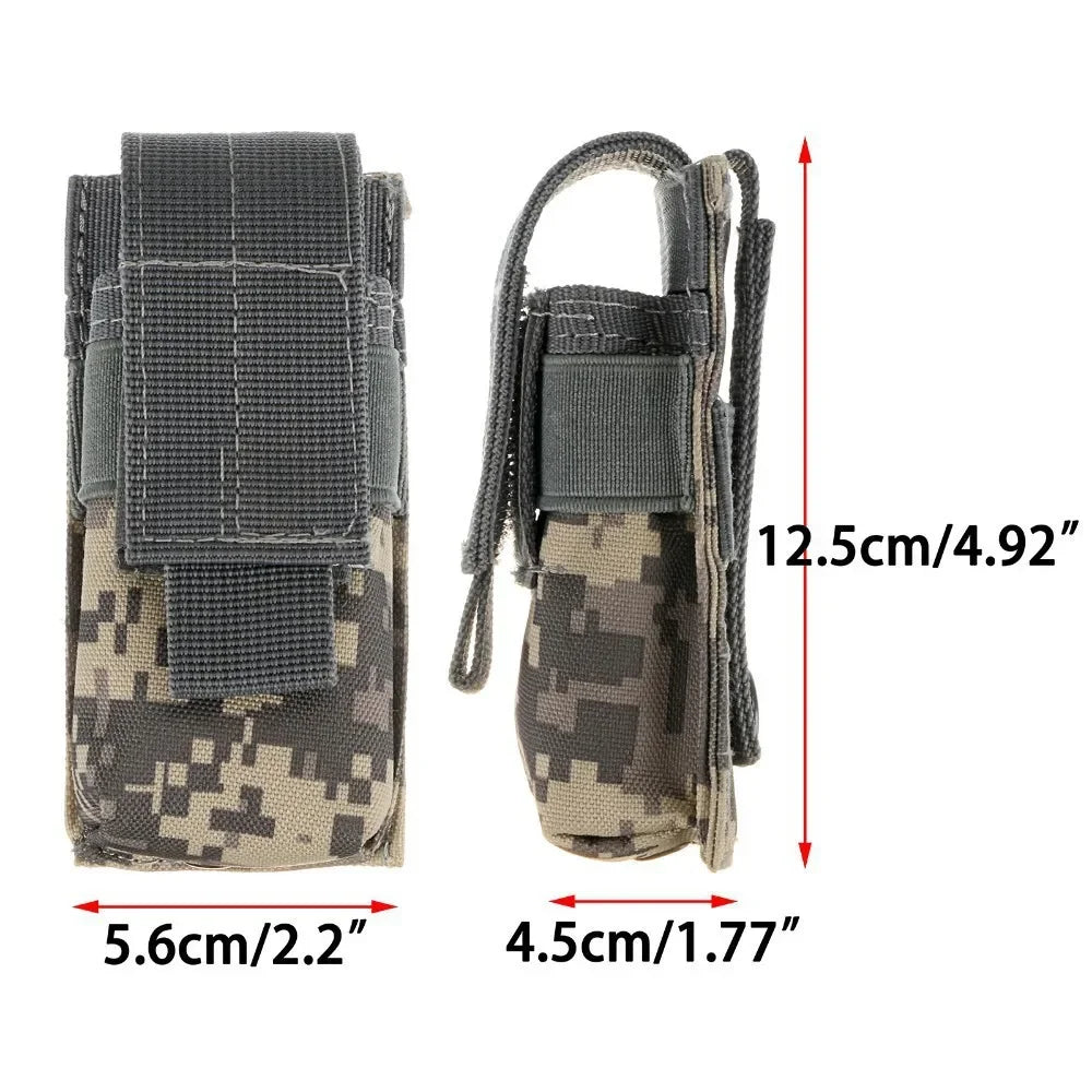 Molle Tactical Taschenlampe Halterung – clever-campen Ansicht 4