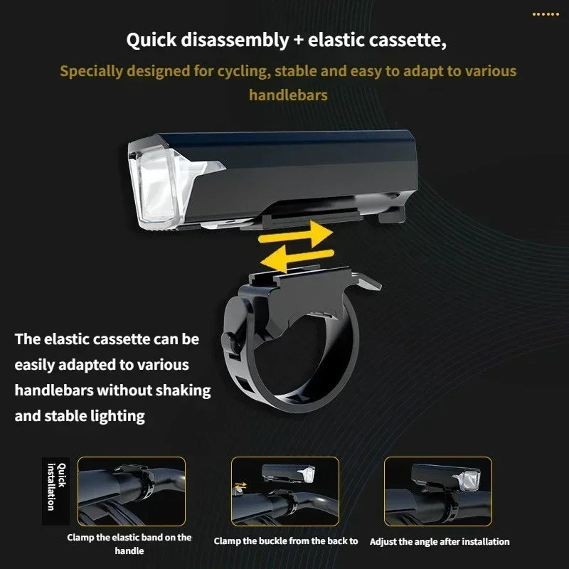 Multifunktionale Fahrradlampe Halterung 360° drehbar – – clever-campen Ansicht 3