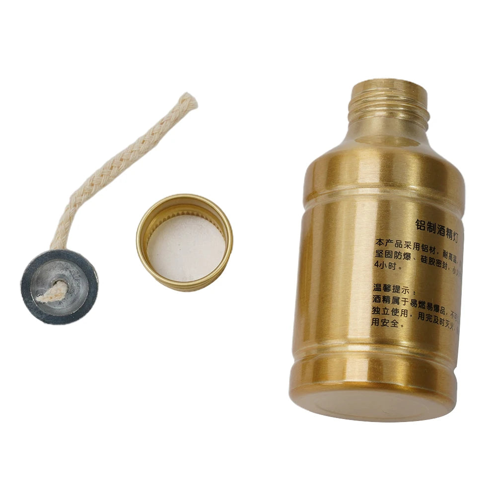 100ML Alkohol Lampe aus Aluminium für Outdoor Survival – clever-campen Ansicht 4