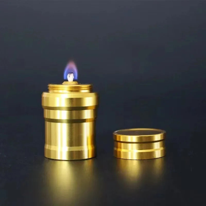 Aluminium Alkoholbrenner mit Docht für Outdoor Survival – clever-campen Ansicht 4