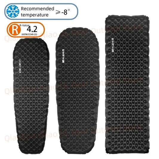 Leichte Camping Luftmatratze R-Wert 7.5 für Outdoor – clever-campen Ansicht 2