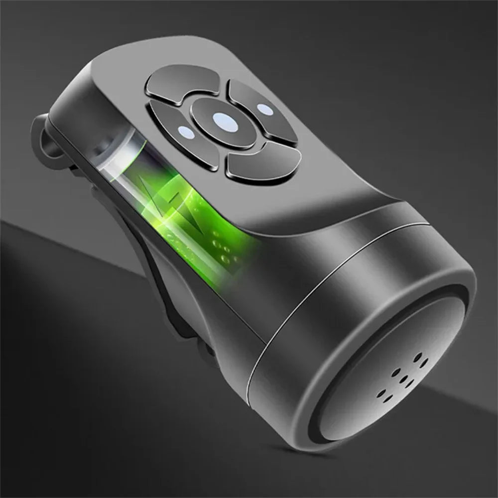 USB Aufladbare Fahrradklingel mit 4 Tönen – clever-campen Ansicht 2