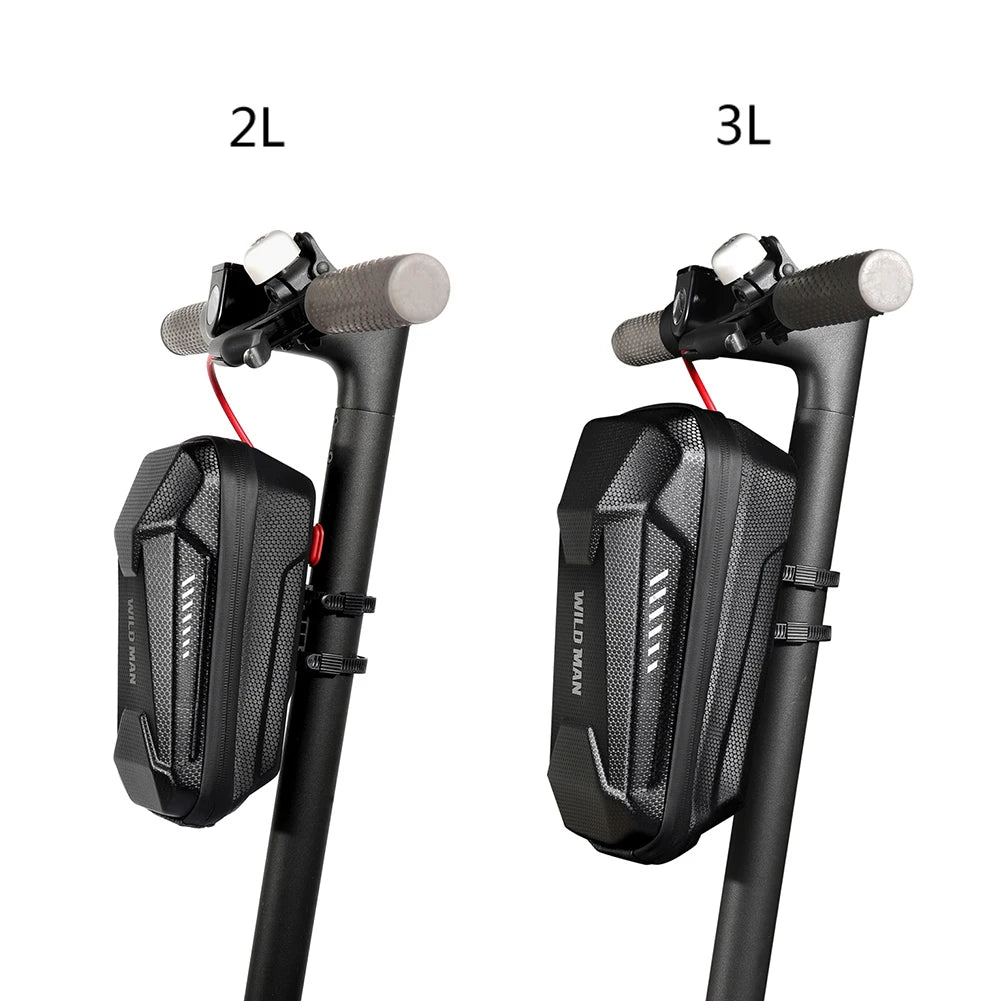 Wasserdichte Fronttasche für E-Scooter – Grosses Volumen – clever-campen Ansicht 6