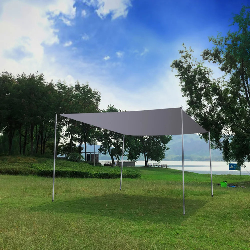 2m Teleskop Zeltstangen Set aus 2 leichten, verstellbaren – clever-campen Ansicht 2
