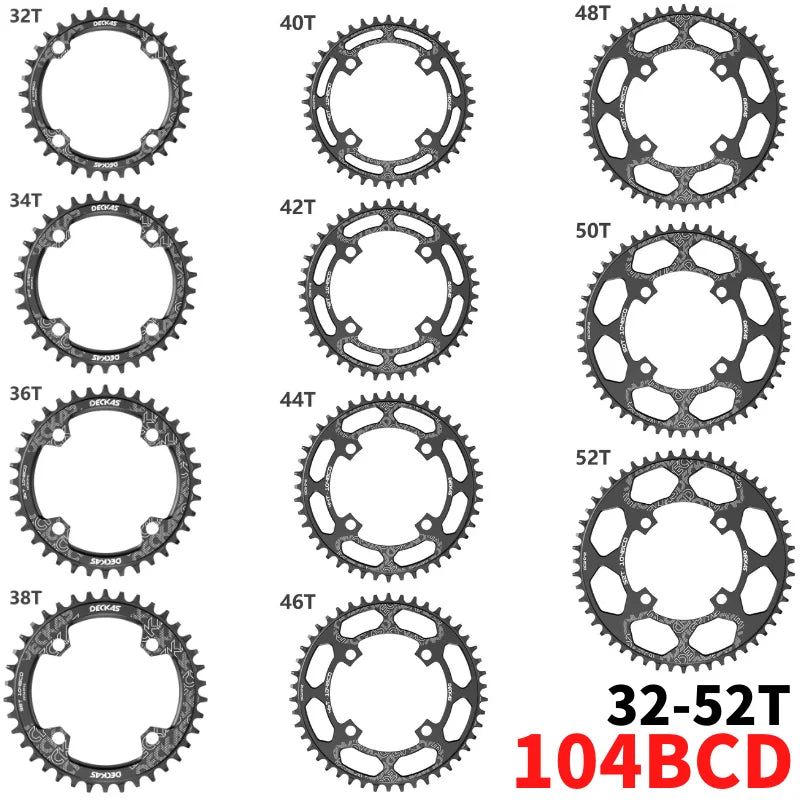 Deckas 104BCD Kettenblatt 32T 34T 36T 38T für Mountainbike – clever-campen Ansicht 4