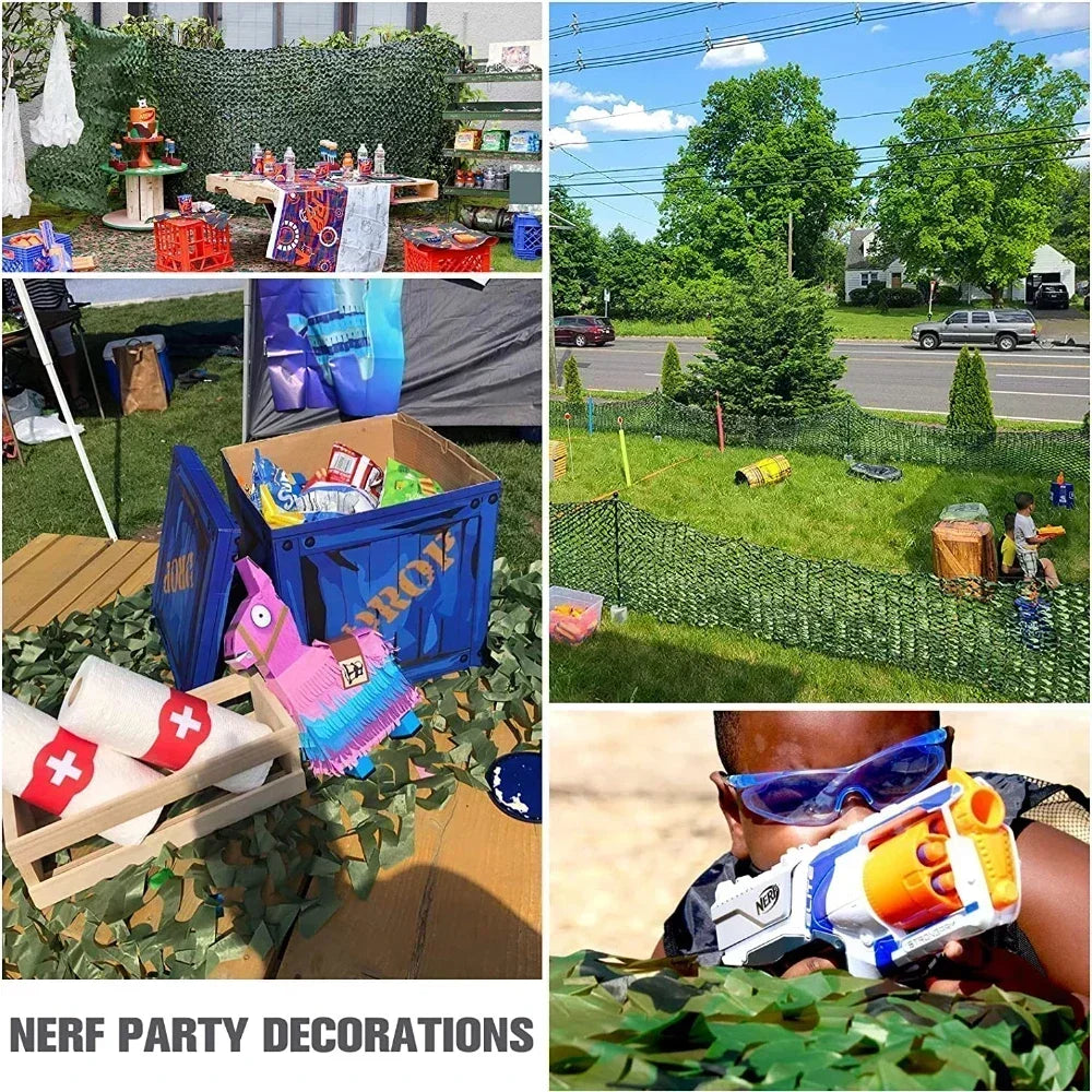 Camouflage Netz für Sonnenschutz und Outdoor-Aktivitäten – clever-campen Ansicht 4