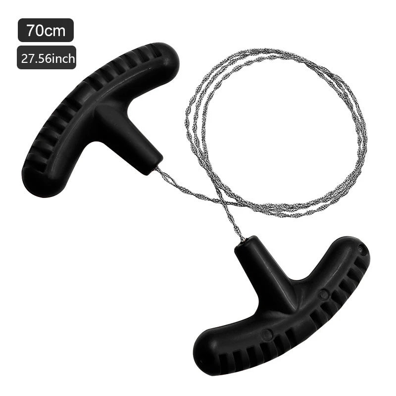 Tragbare Drahtsäge mit Fingergriff für Camping und Outdoor – clever-campen Ansicht 2