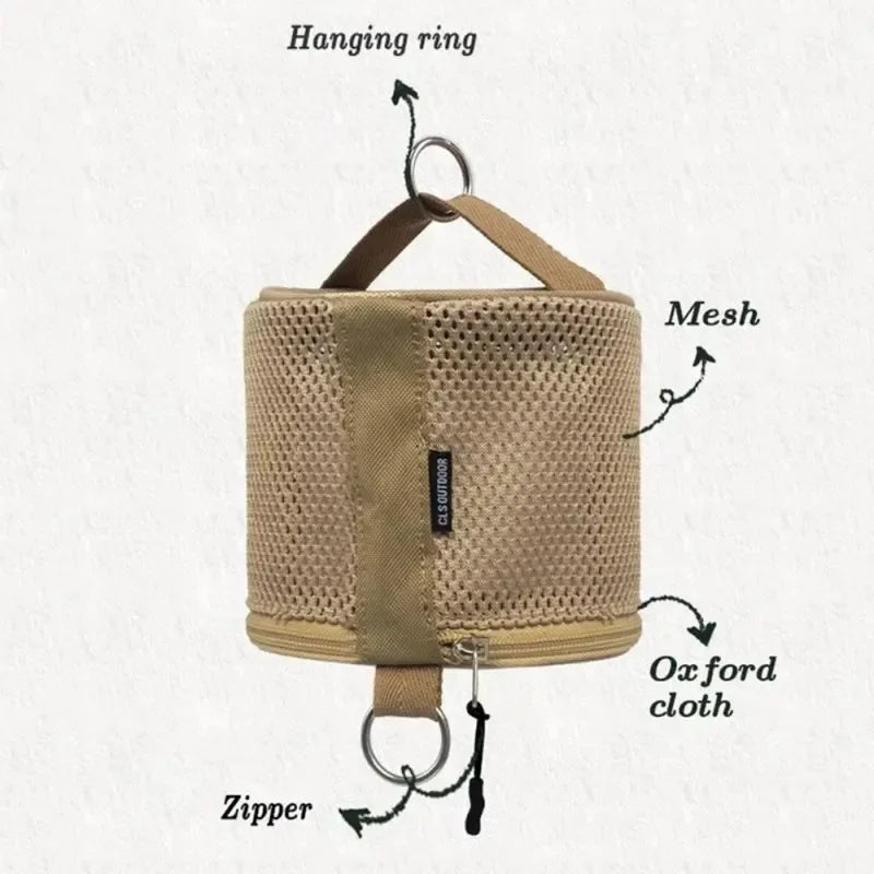 Praktischer Taschentuchhalter für Camping und Outdoor – clever-campen Ansicht 5
