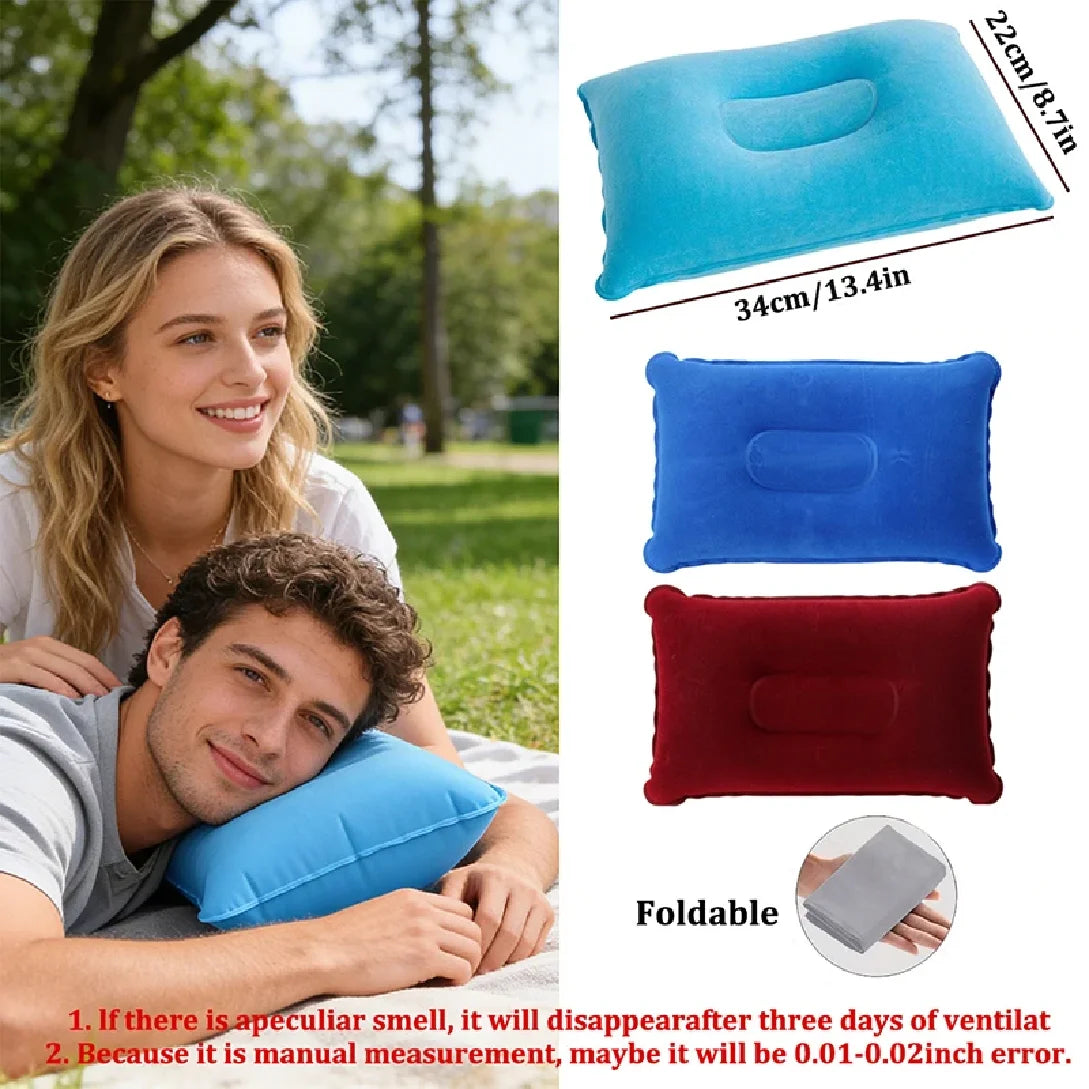 2er Set Campingkissen - Tragbare Luftkissen für Outdoor – clever-campen Ansicht 6