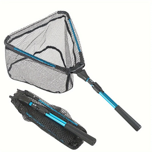 Faltbares Fischernetz mit Rahmen – Angeln – ausziehbar – clever-campen Ansicht 2