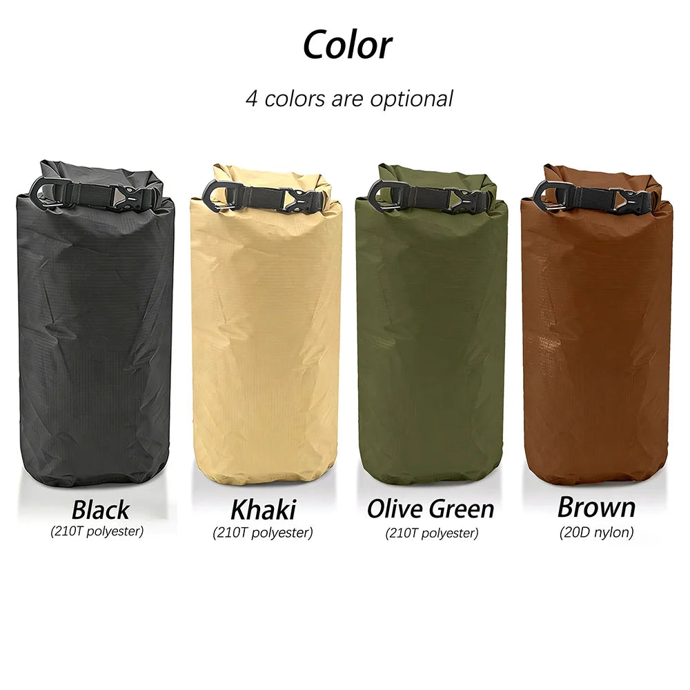 Ultraleichte wasserdichte Dry Tasche mit Rollverschluss – clever-campen Ansicht 6