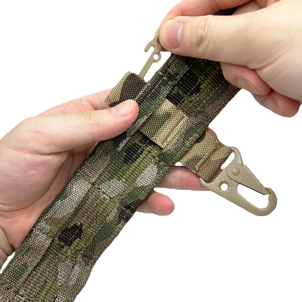 Molle Gürtel mit Metallhaken für Outdoor-Aktivitäten – clever-campen Ansicht 3