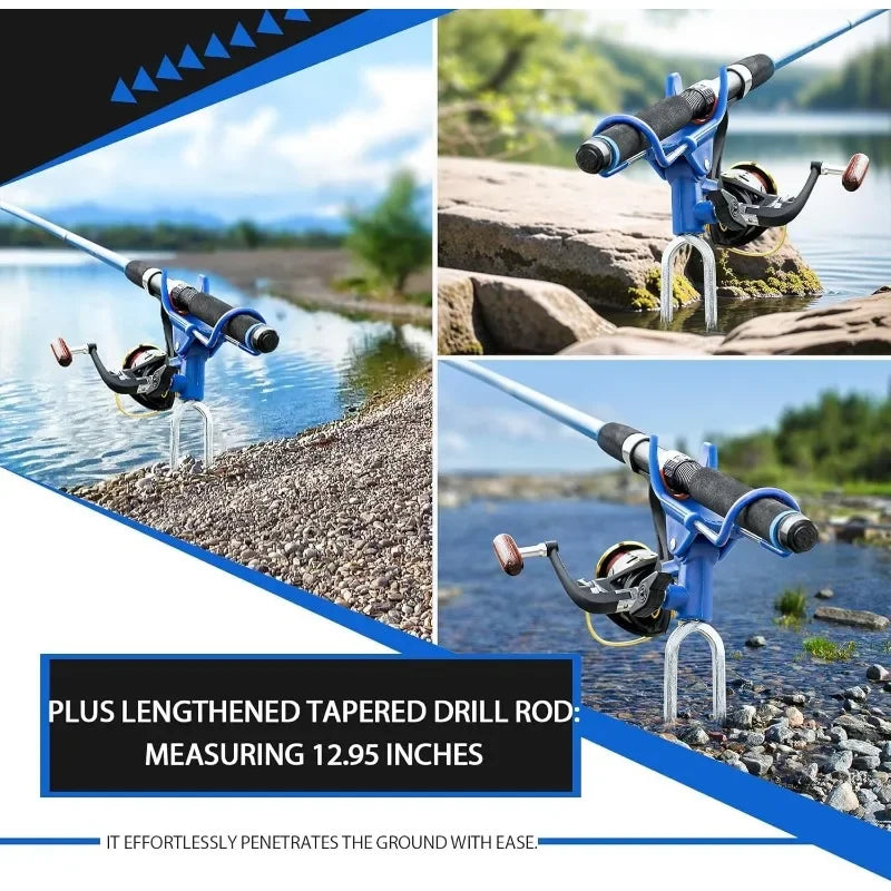 360° verstellbarer Angelrutenhalter, tragbar und faltbar – clever-campen Ansicht 6