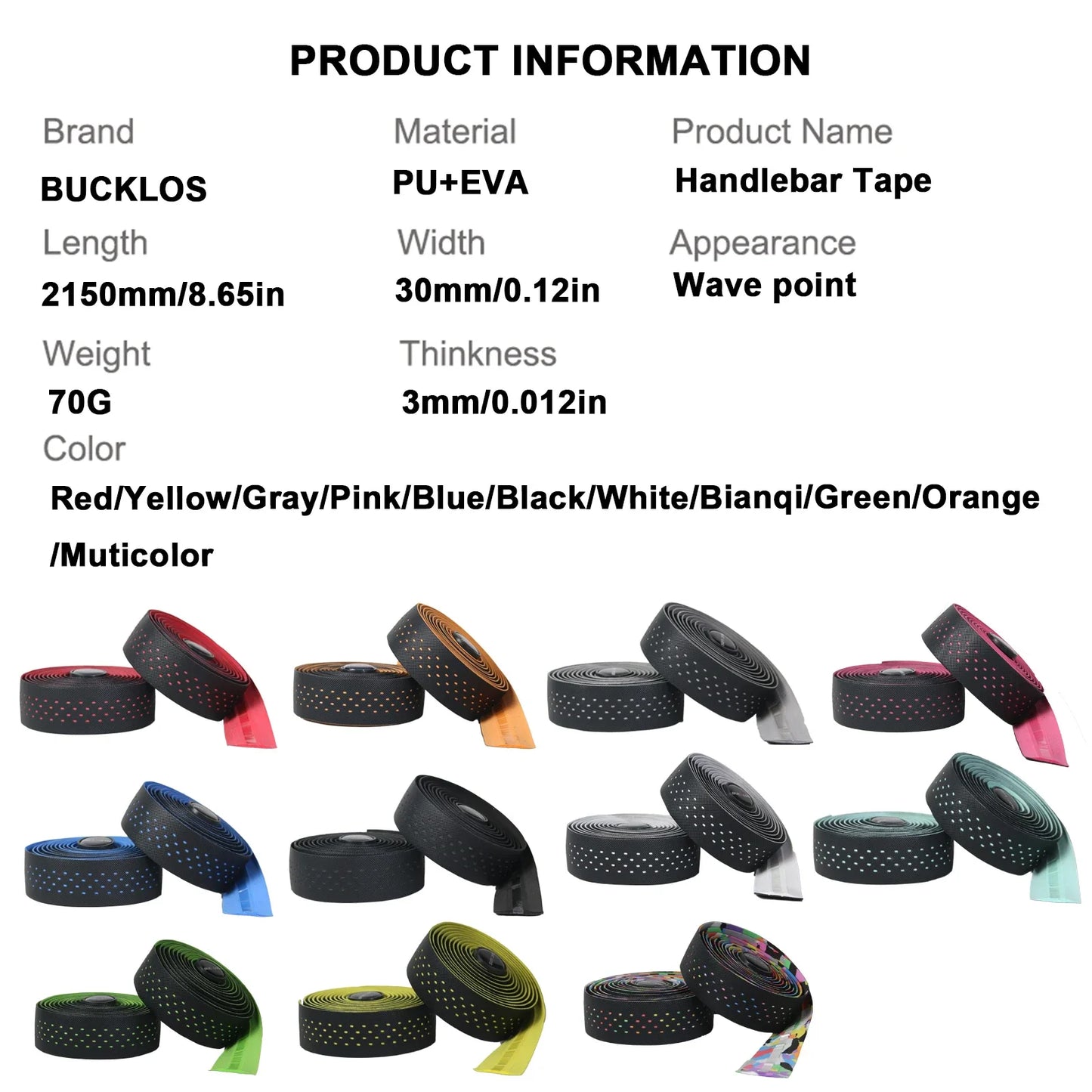 Bucklos Fahrradgriffband für Gravel Bikes – Shockproof – clever-campen Ansicht 2