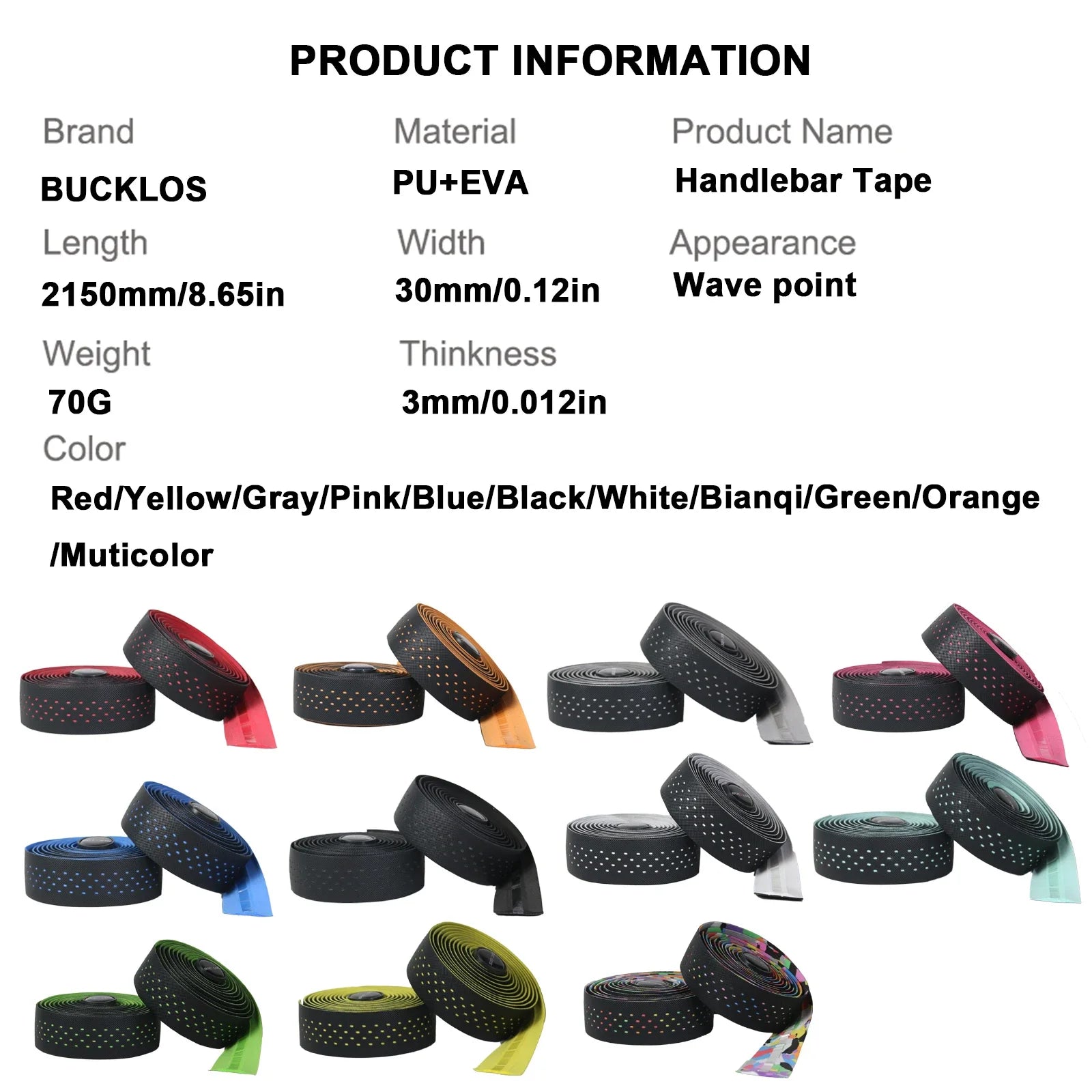 Bucklos Fahrradgriffband für Gravel Bikes – Shockproof – clever-campen Ansicht 2