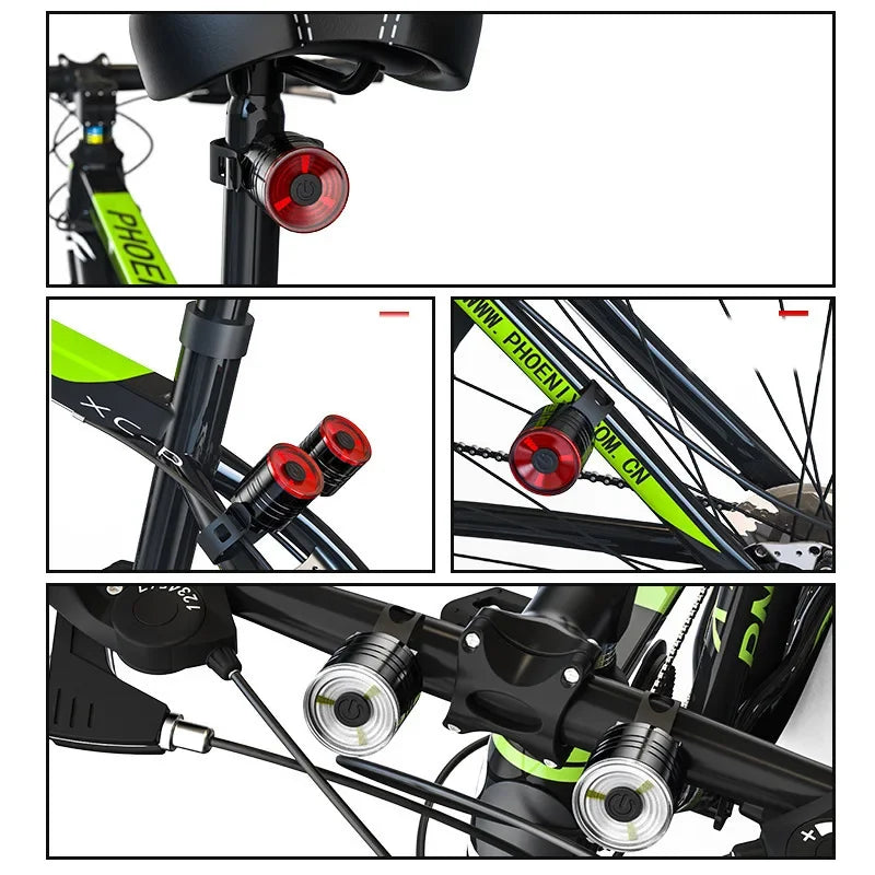 Bucklos Fahrradlicht Set – Ultraleichte LED Front – clever-campen Ansicht 3