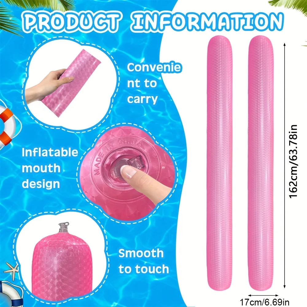 Aufblasbarer Schwimmstick für Pool und Strand – clever-campen Ansicht 4