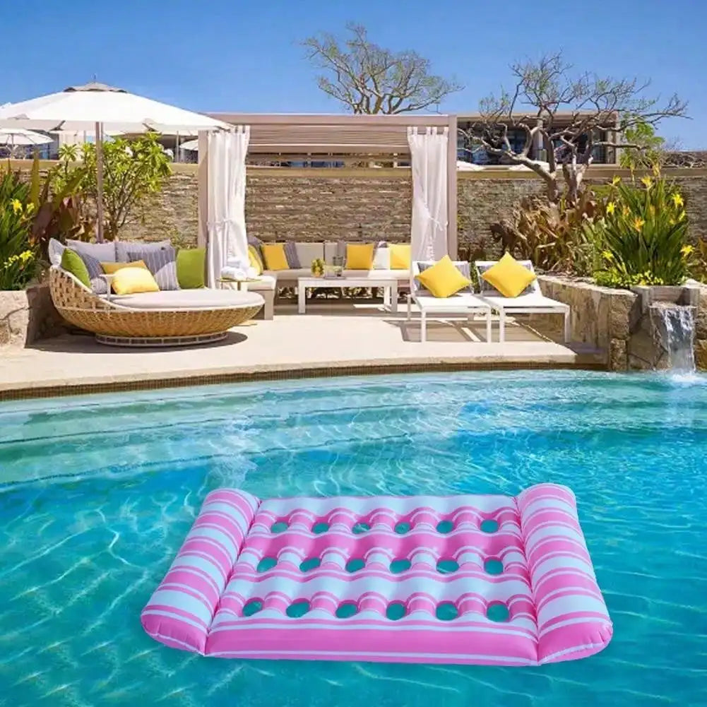 Aufblasbare Wasser-Hängematte für Pool & Strand – clever-campen Ansicht 2