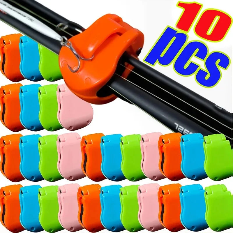 Tragbar Fishing Rod Halter Clip – 10 Stück – clever-campen Ansicht 6