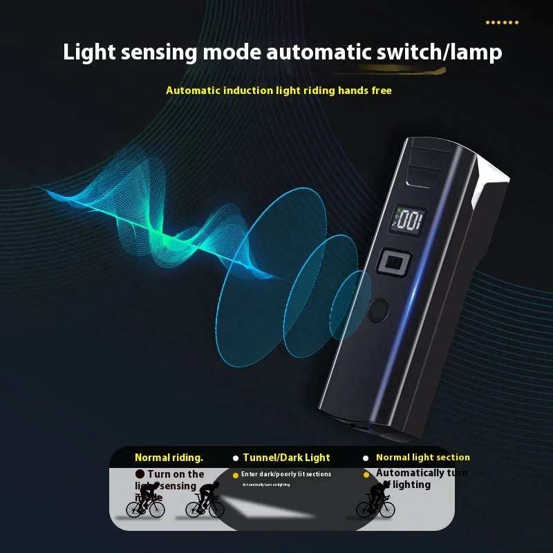 Tragbare Fahrradlampe IPX6 Aluminium mit Type-C – clever-campen Ansicht 3