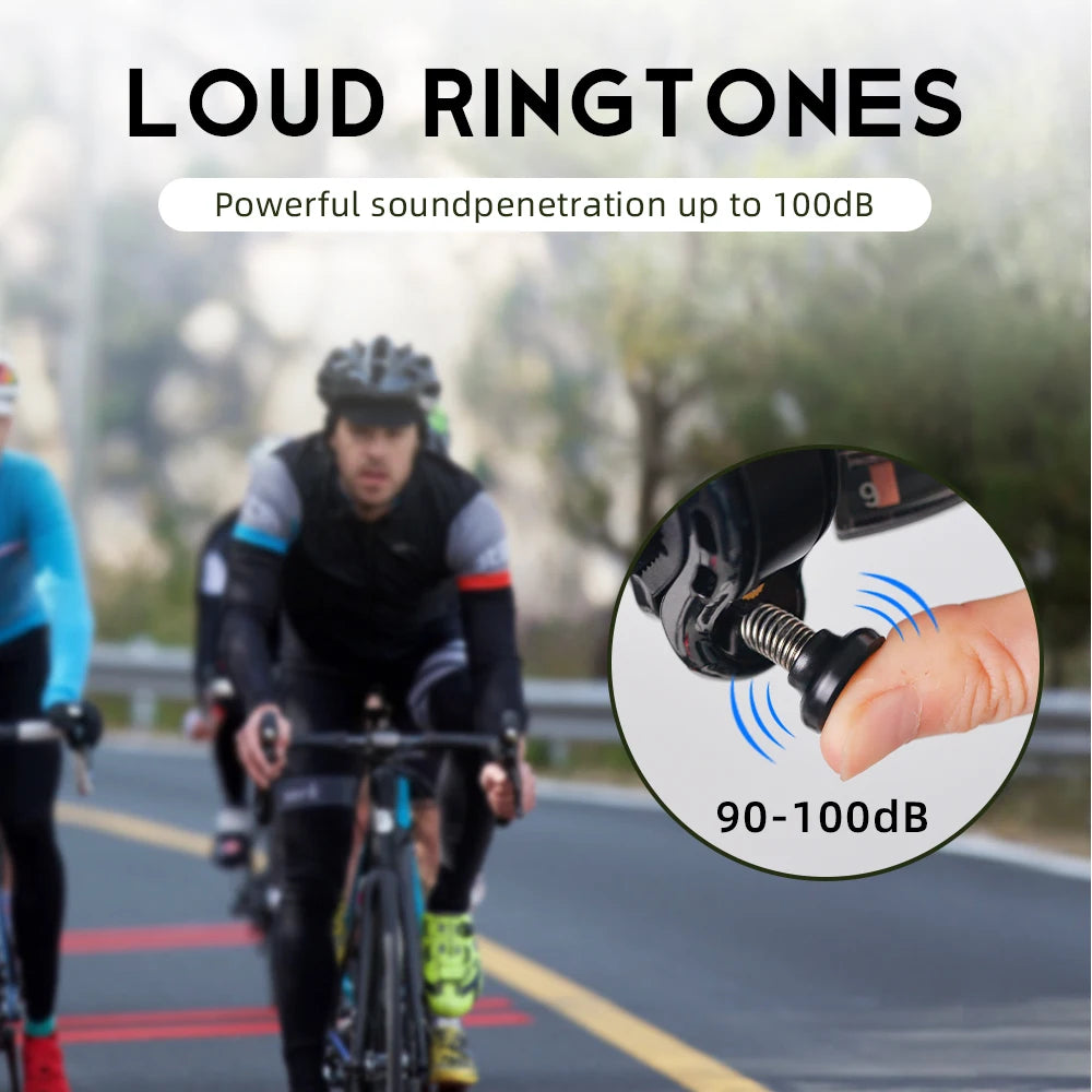 ThinkRider Fahrradklingel – Lautes Sicherheitsignal 110dB – clever-campen Ansicht 3