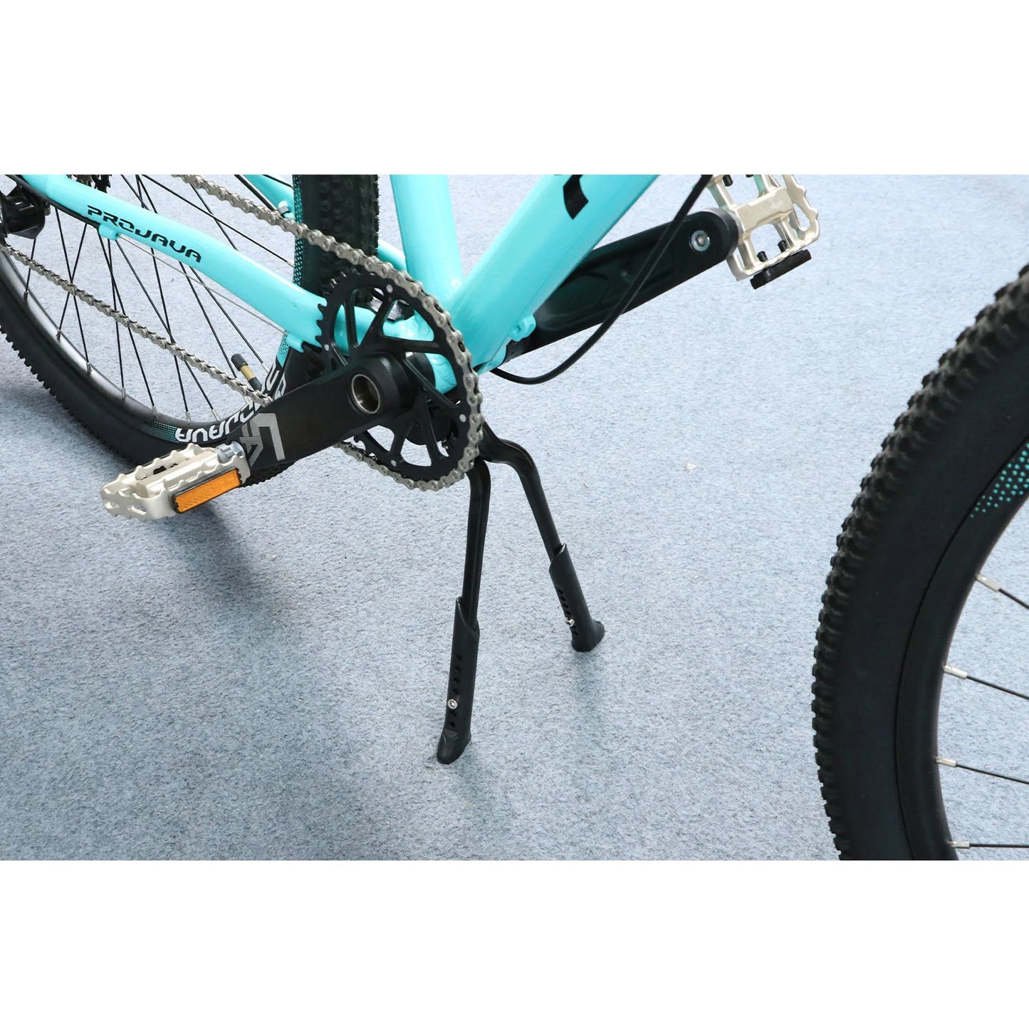 Faltfahrrad-Doppelhalter Fahrrad-Stehsatz Anpassbare Höhe – clever-campen Ansicht 5