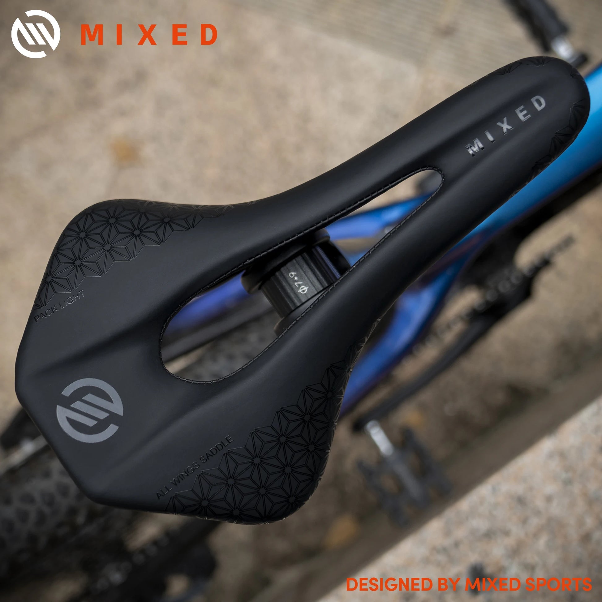 5D Waved Carbon Fahrrad-Sattel 143mm 135g leicht – clever-campen Ansicht 2