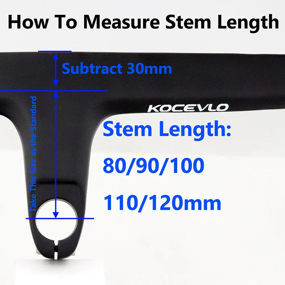 KOCEVLO X01 Carbon Fahrradlenker mit Spacer für 28.6mm – clever-campen Ansicht 3
