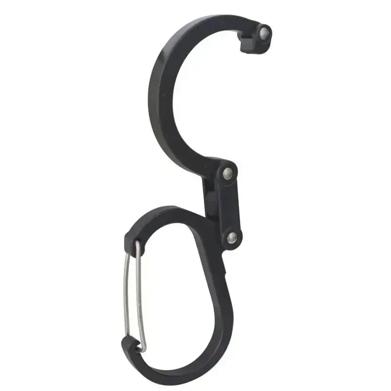 Multifunktionale Drehkarabiner für Outdoor und Angeln – clever-campen Ansicht 4