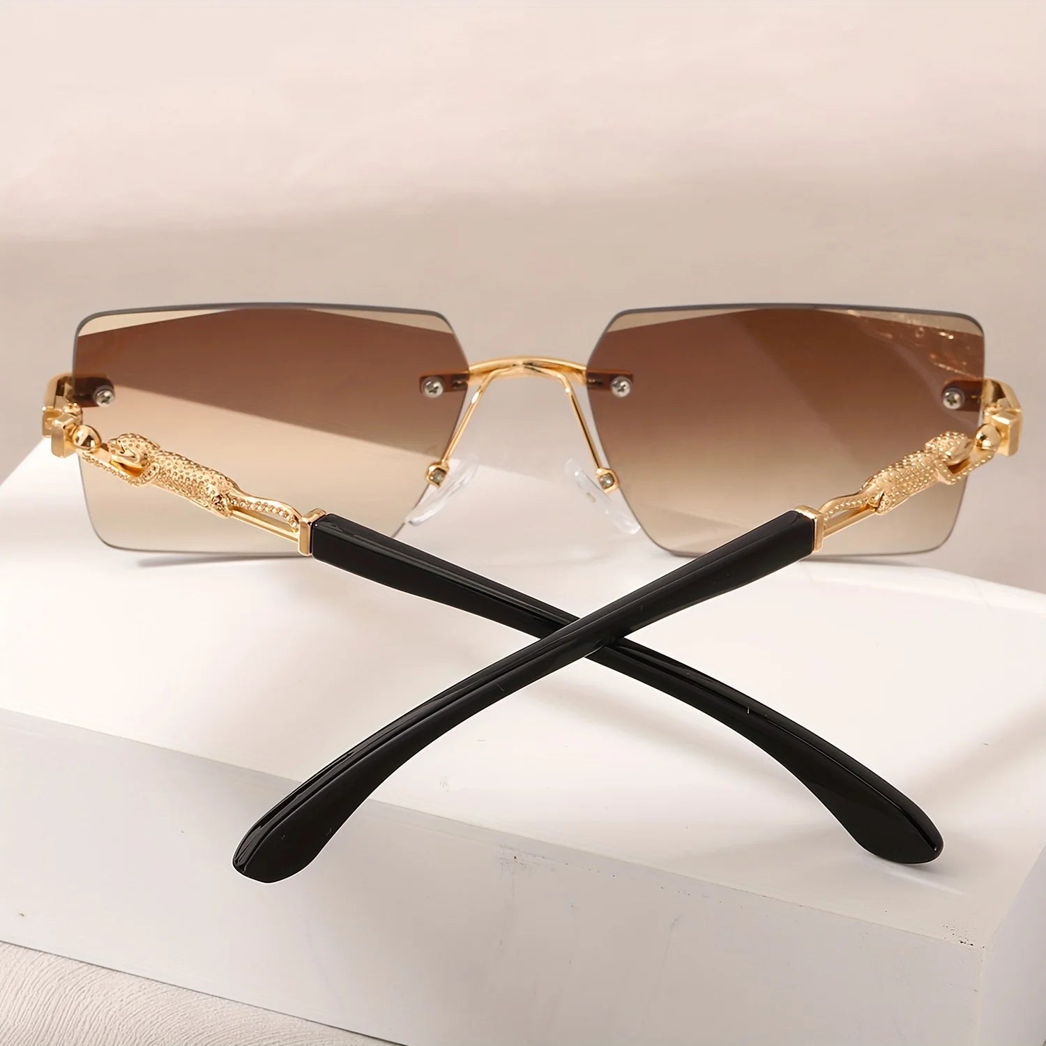 Rimless Sonnenbrillen für Herren und Damen – clever-campen Ansicht 3
