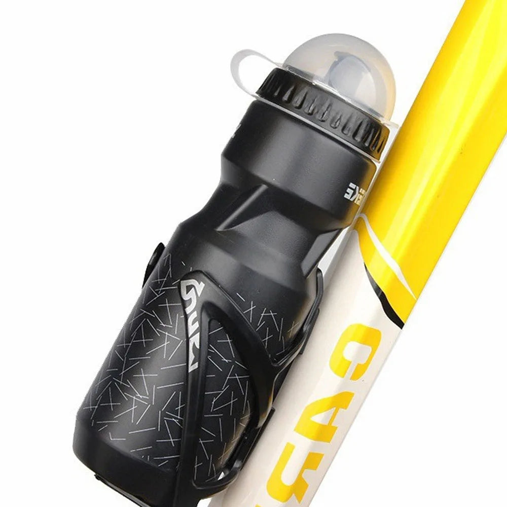 Leichter Fahrrad-Flaschenhalter mit 750ml Trinkflasche – clever-campen Ansicht 4