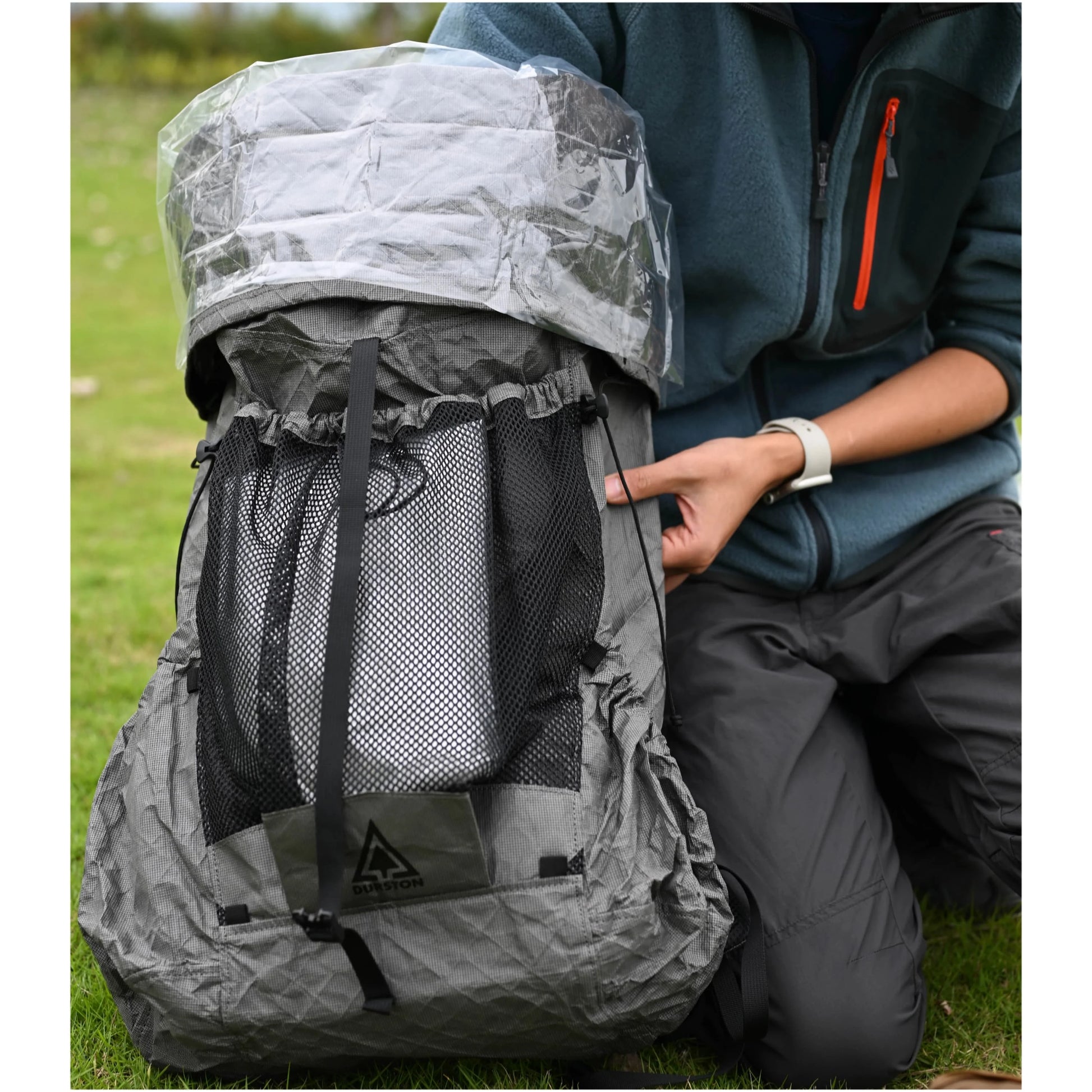 Ultraleichter Packliner aus Polypropylen für Rucksäcke – clever-campen Ansicht 2
