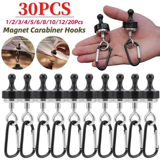 Camping Magnetische Haken Schwerlast Outdoor Zelt Zubehör – clever-campen Ansicht 2