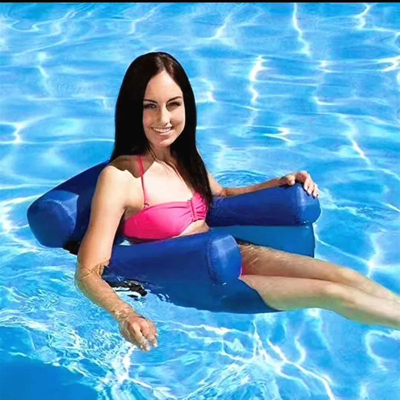 Aufblasbare Wasser-Hängematte für den Pool – clever-campen Ansicht 4