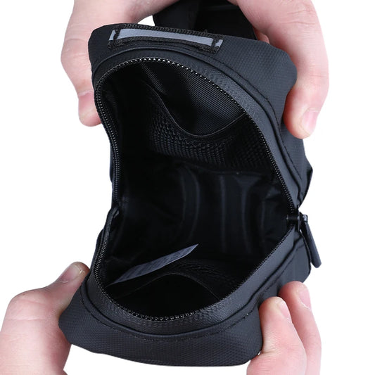 Regenfeste Fahrradsattel Tasche für Mountain- und Rennrad – clever-campen Ansicht 2