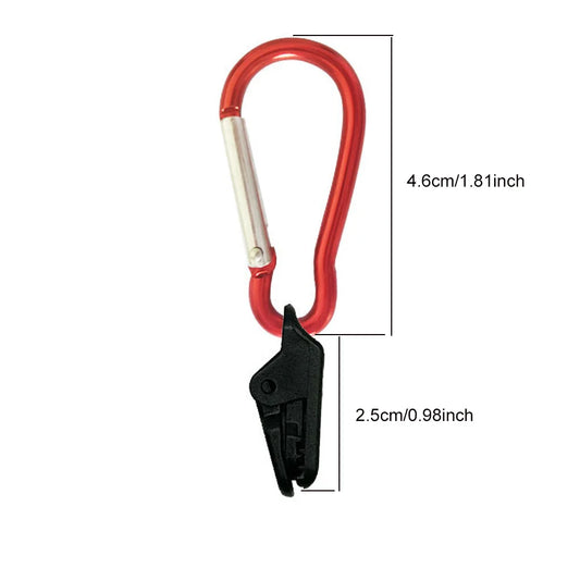 Windfeste Zeltclips Set für Outdoor-Aktivitäten – clever-campen Ansicht 2