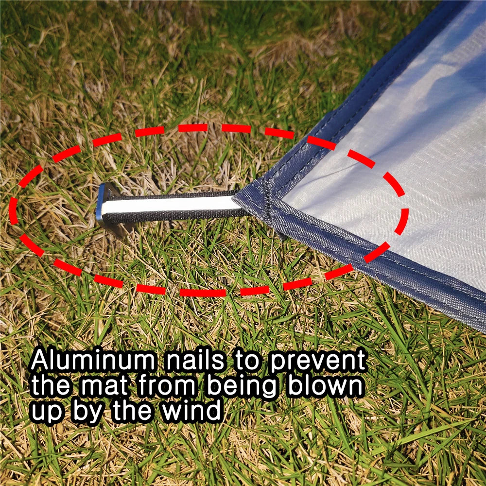 Ultraleichte Zeltunterlage für Camping und Outdoor – clever-campen Ansicht 4
