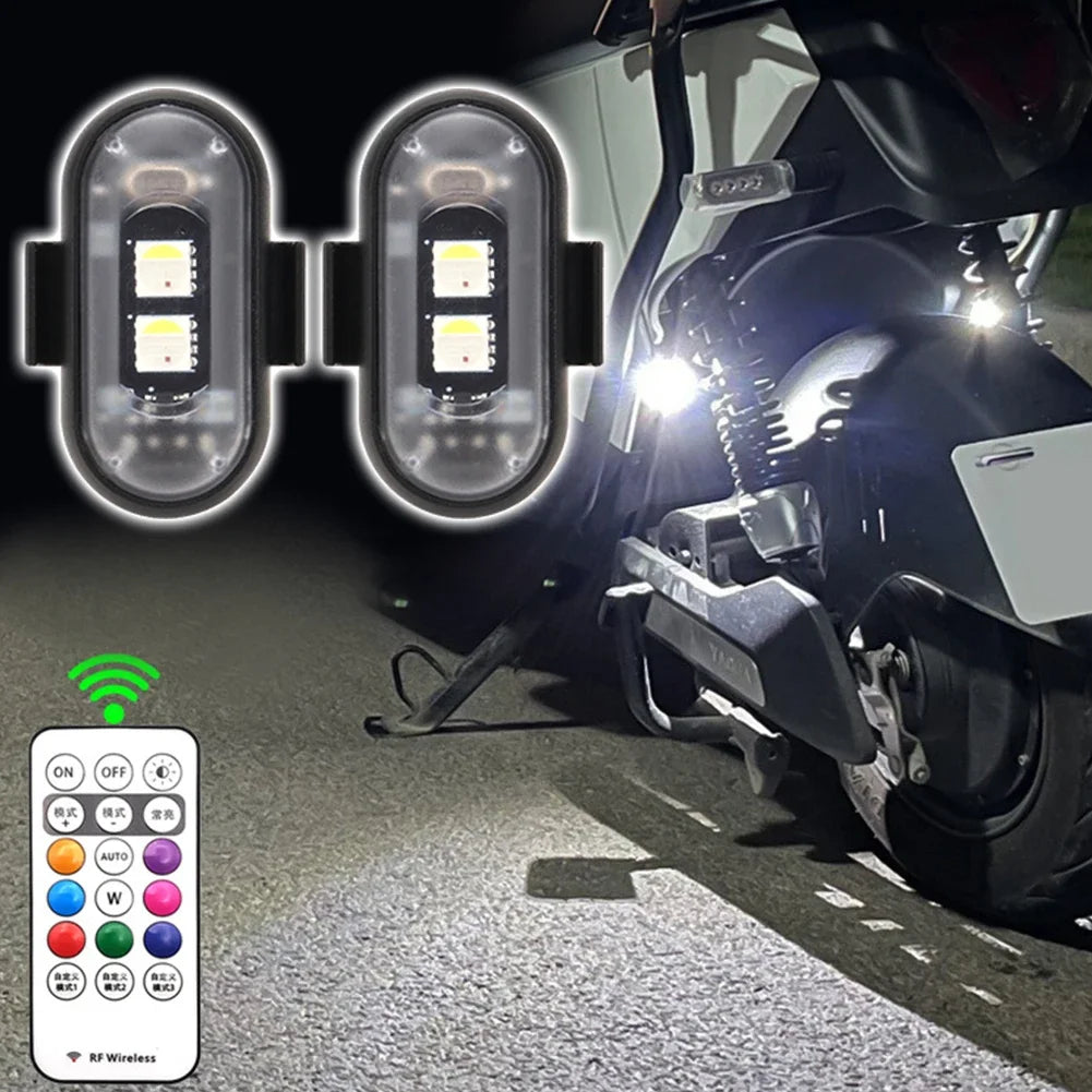 RGB LED Stroboskoplichter für Scooter und Fahrräder – clever-campen Ansicht 6