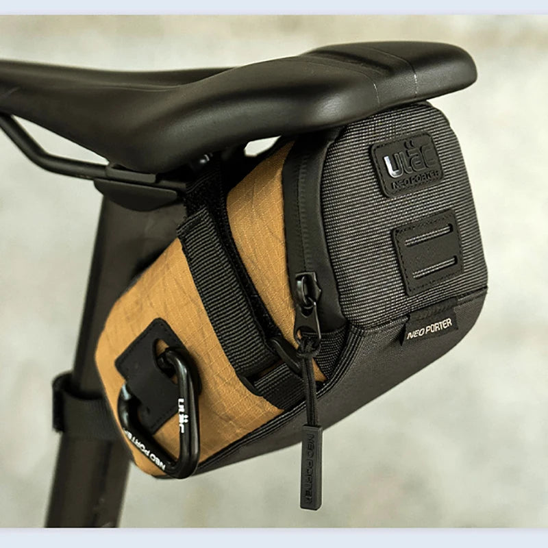 Wasserdichte Fahrradsattel Tasche für Touring-Bikes – clever-campen Ansicht 6
