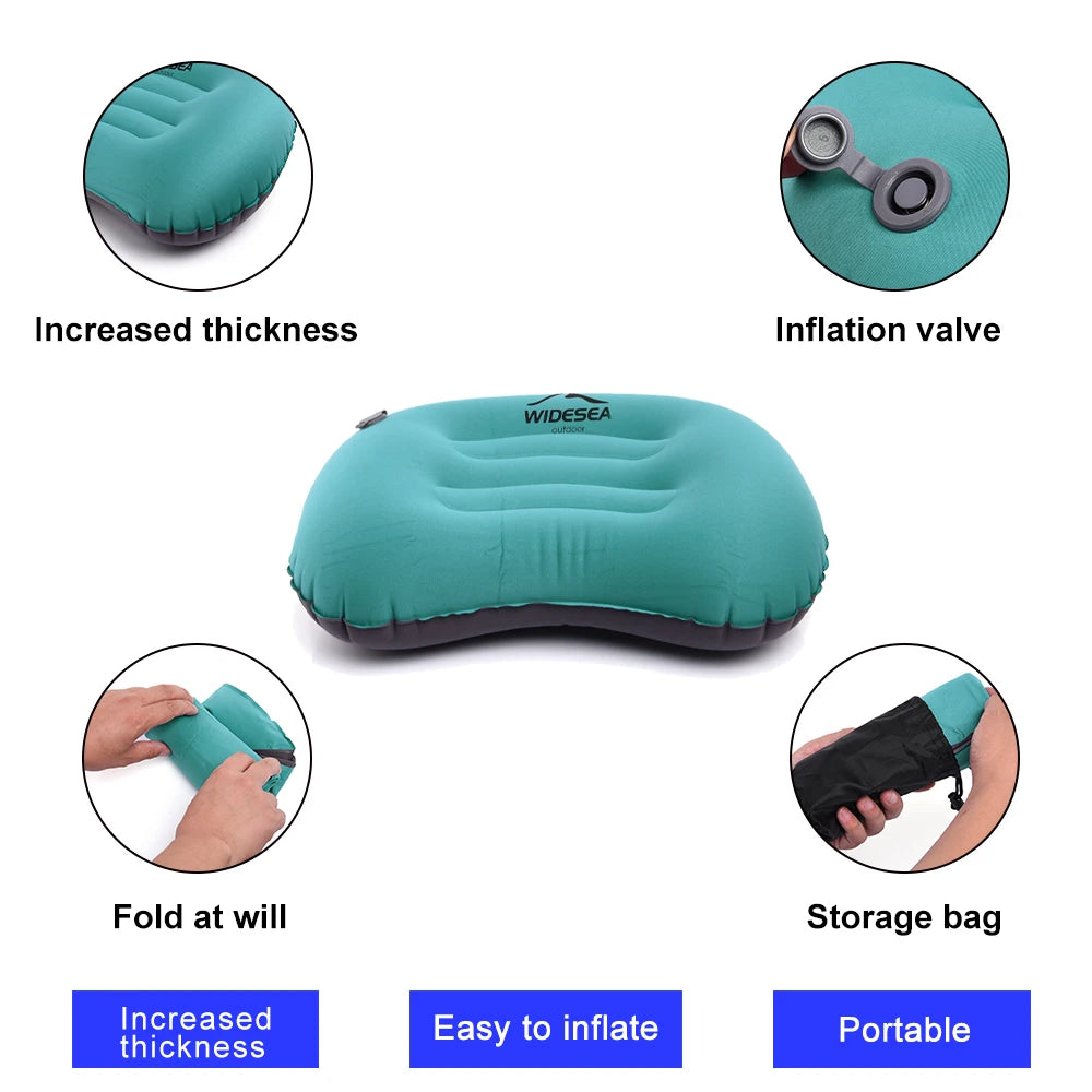 WIDSEA Campingkissen Luftkissen Faltbar für Outdoor – clever-campen Ansicht 4