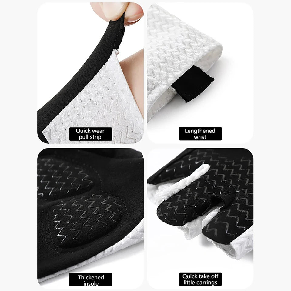 GTUBIKE Sommer Atmungsaktive Halbfinger Fahrrad-Handschuhe – clever-campen Ansicht 6