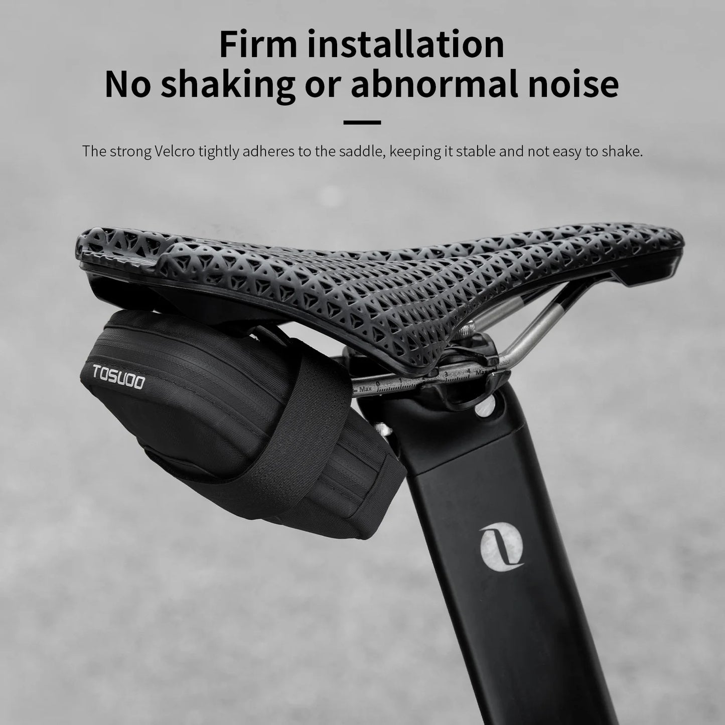 TOSUOD Fahrrad Mini Satteltasche – Leichte – clever-campen Ansicht 2