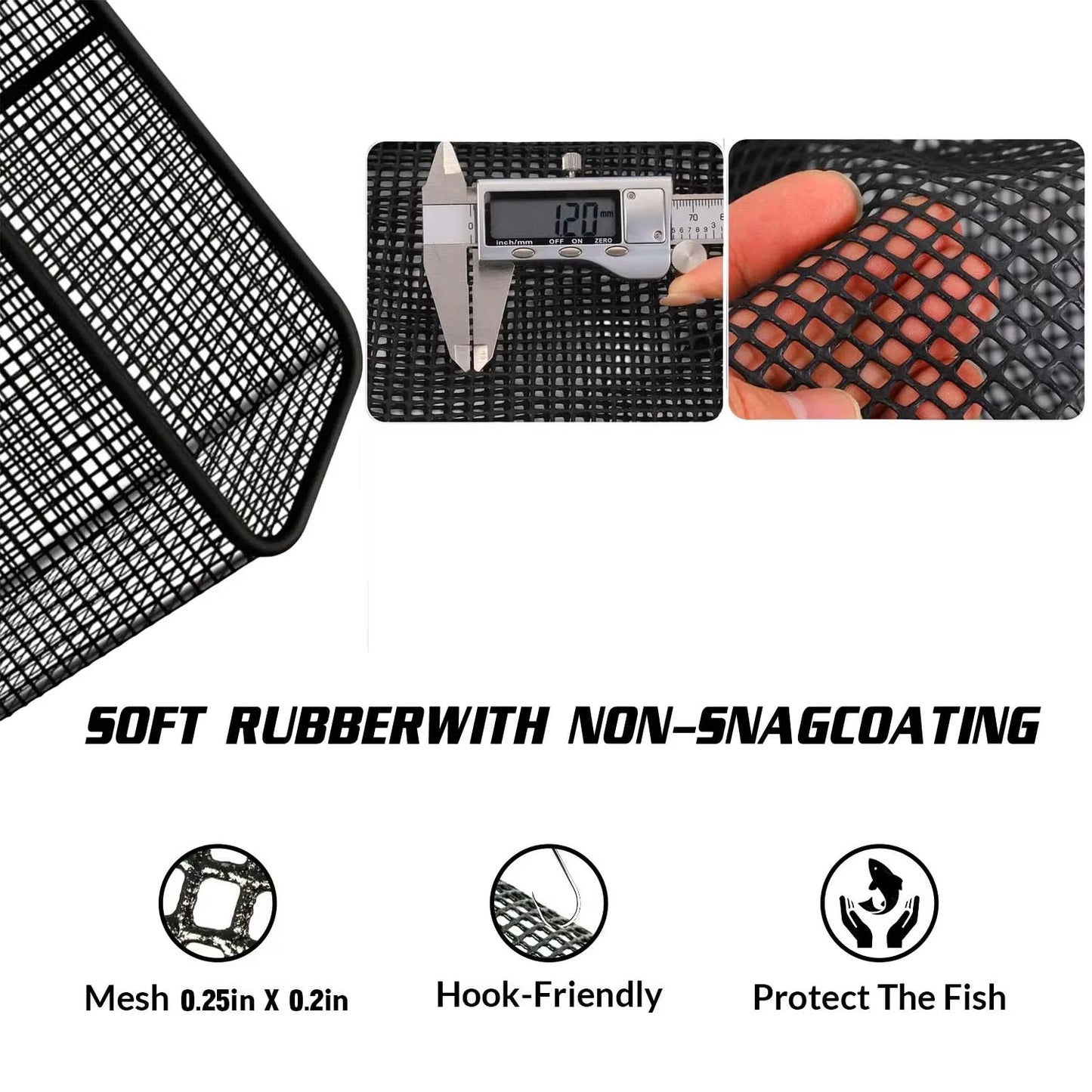 Faltbarer Fischkorb für Angler – Tragbares Netz für Fische – clever-campen Ansicht 3