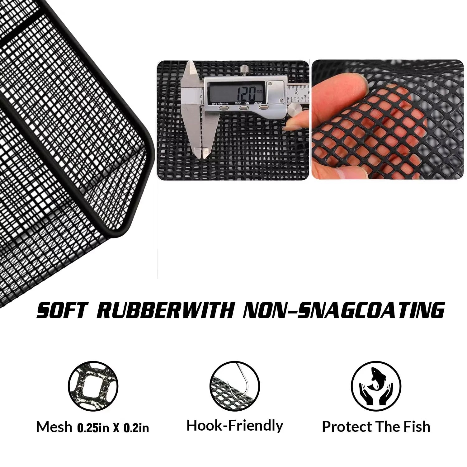 Faltbarer Fischkorb für Angler – Tragbares Netz für Fische – clever-campen Ansicht 3