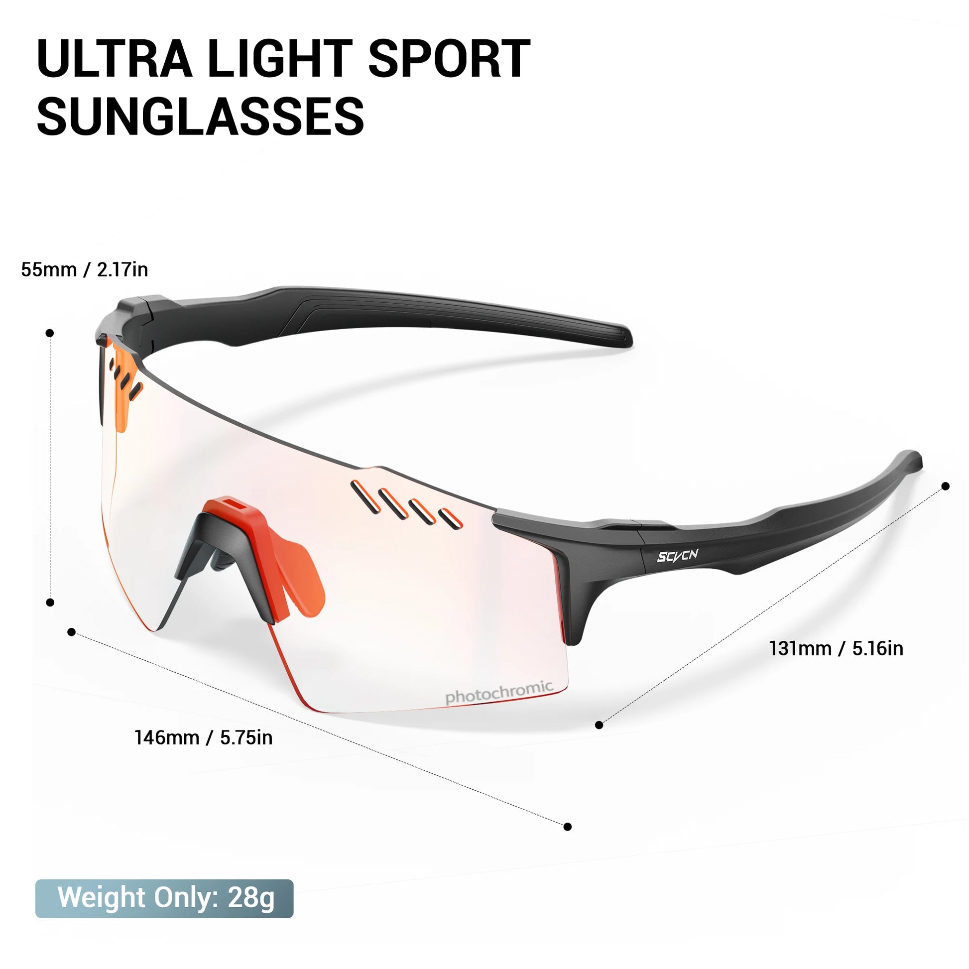 Photochrome Fahrradbrille UV400 für Outdoor-Sport – clever-campen Ansicht 6