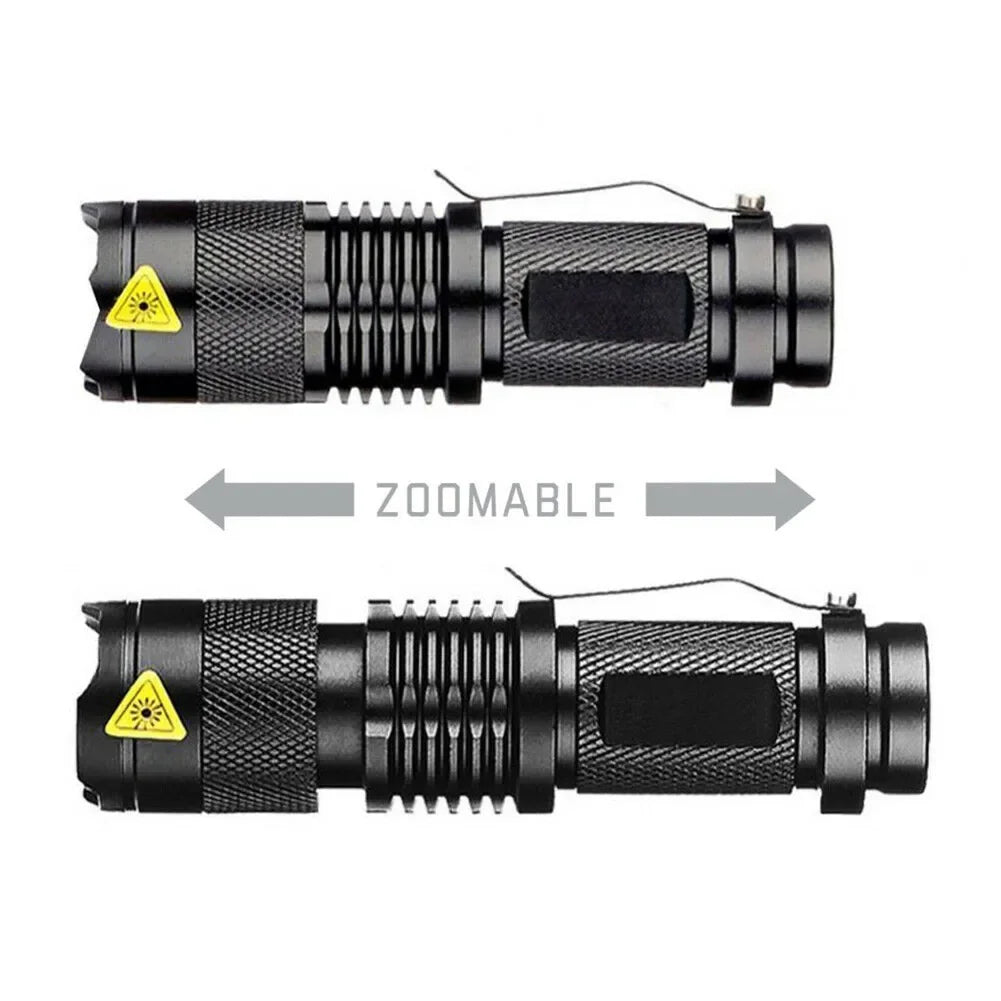 Wasserdichte taktische Taschenlampe mit 3 Modi – clever-campen Ansicht 4