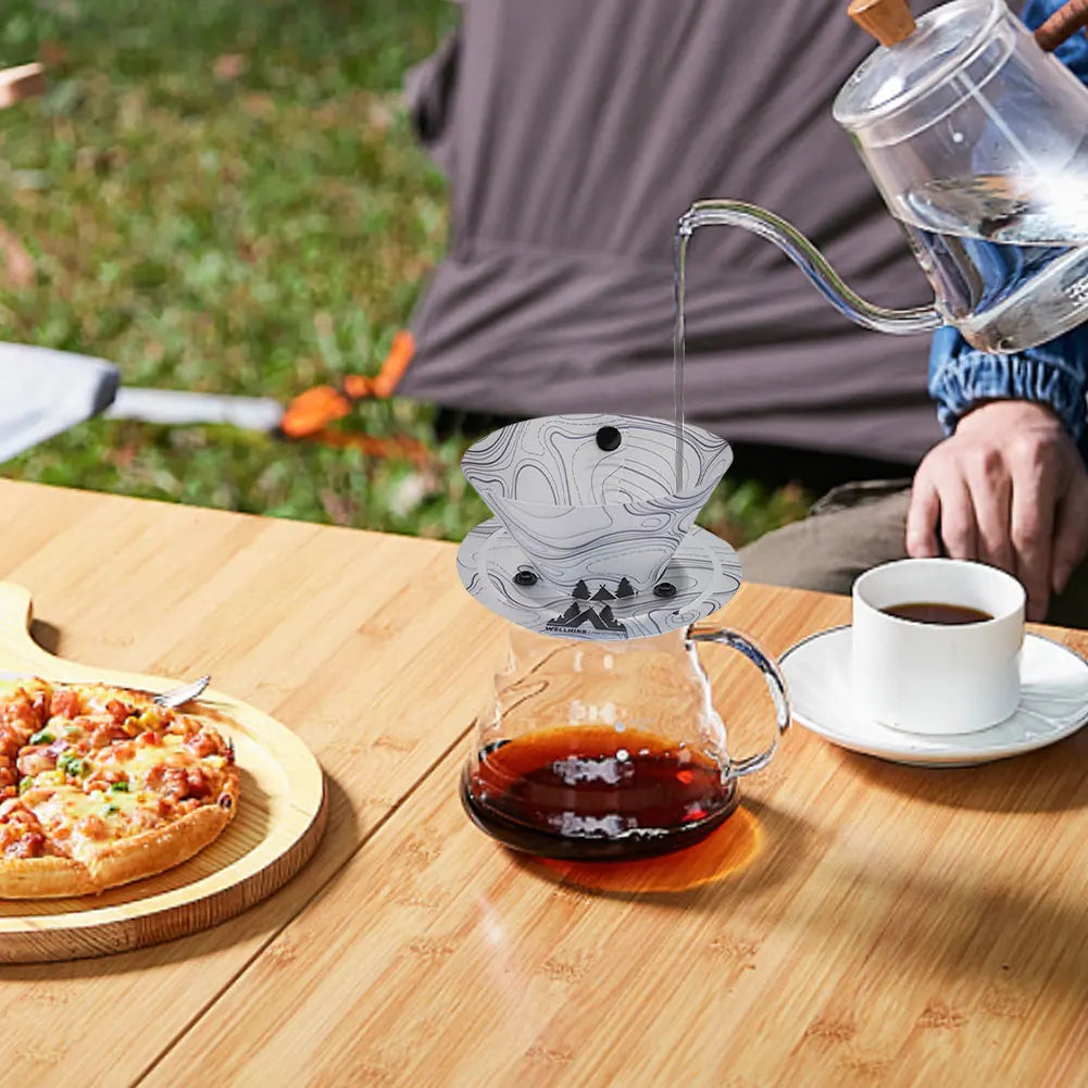 Faltbares Outdoor-Geschirr-Set: Schüsseln, Teller – clever-campen Ansicht 3