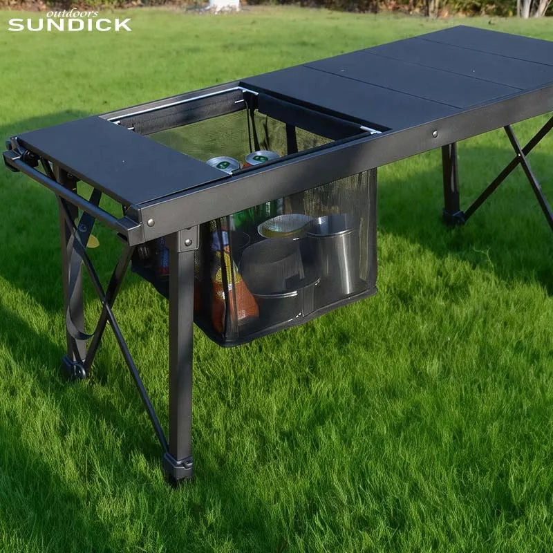 Praktische Outdoor Aufbewahrungskorb für Camping – clever-campen Ansicht 4