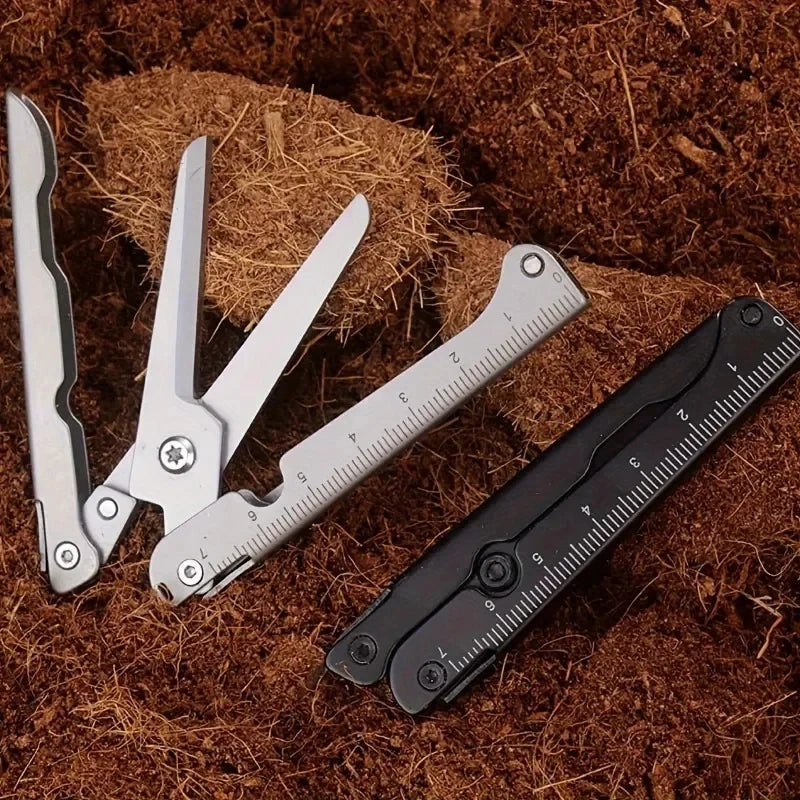 Multifunktions-Falt-Schere aus Edelstahl – Survival-Tool – clever-campen Ansicht 4