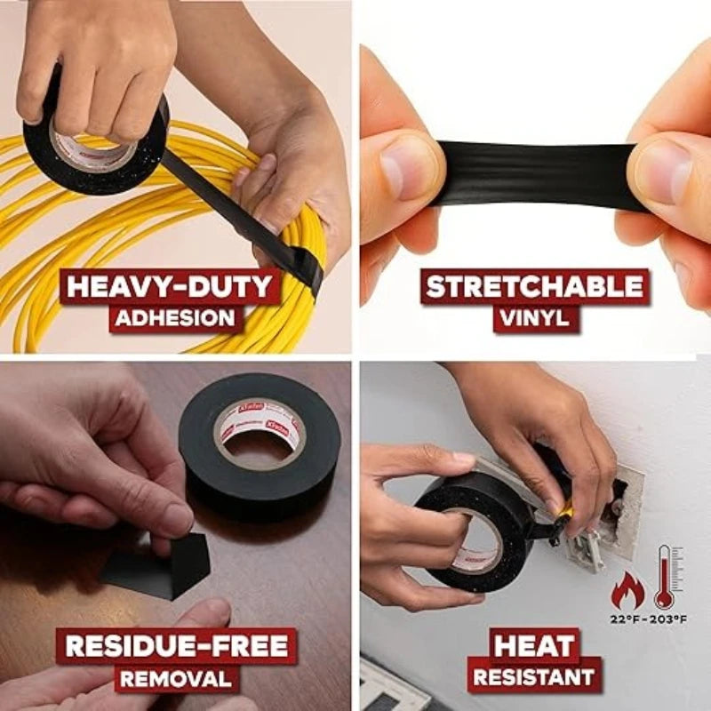 Lenkerband Reparatur Klebeband schwarz für Fahrräder – clever-campen Ansicht 6
